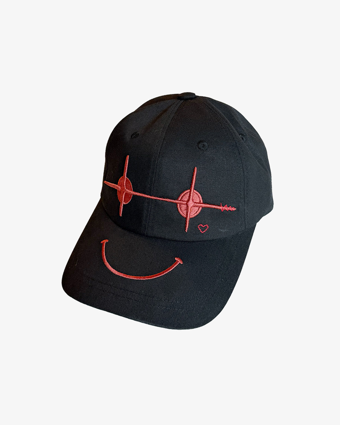 Laser Eye Cap - Black / Orange